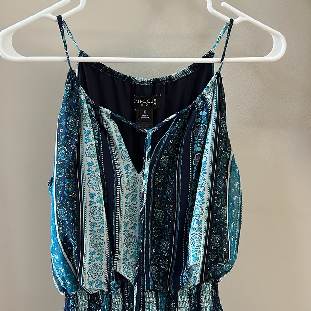 🎈LINED MAXI DRESS - Picture 2 of 6